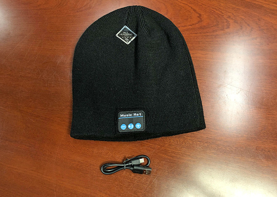La coutume Slouchy de chapeau de Bluetooth Beanie Winter Hats Wireless Earbuds de femmes mains libres unisexes de musique tricotent le chapeau avec Bluetooth E