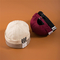 Chapeaux roulés brodés de haute qualité, chapeaux en plastique adaptés aux besoins du client de docker de boucle, chapeaux sans bord noirs lavés