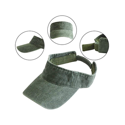 Les adultes vident la fermeture en plastique de dos de Velcro de chapeau de pare-soleil de PVC