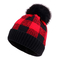 Le tissu élastique de laine tricotent Beanie Hats For Cold Winter