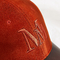 Le panneau 3D des adultes 6 a brodé des casquettes de baseball avec le bord d'unité centrale