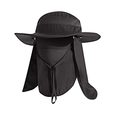 Grand chapeau extérieur de seau de pêche de photographie de protection solaire pour augmenter l'alpinisme
