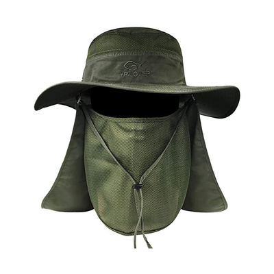Grand chapeau extérieur de seau de pêche de photographie de protection solaire pour augmenter l'alpinisme
