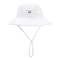 Chapeau de plage de protection de Sun de chapeau de seau d'aileron d'ombre de cou de bébés d'UPF 30+