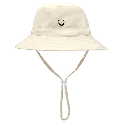 Tissu commun de chapeau de seau d'enfants de chapeau de Sun de l'aileron des bébés garçon d'été