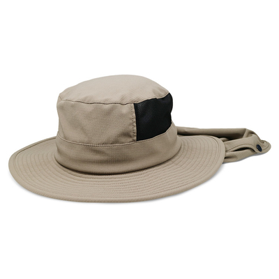 Protection UV extérieure de Bucket Hat Upf 50+ Sun de pêcheur avec la couverture démontable de Flapface de cou