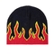 La conception du feu de mode tricotent le style de Beanie Hats Woven Label Character