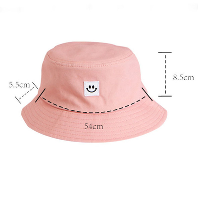 Le double chapeau dégrossi de seau de pêcheurs de 60cm pour des dames voyagent chapeau de plage