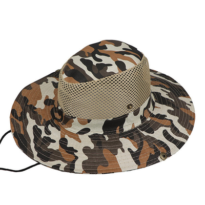 Le chapeau militaire de seau de panneau multi imprimé par Digital camouflent le chapeau de Boonie