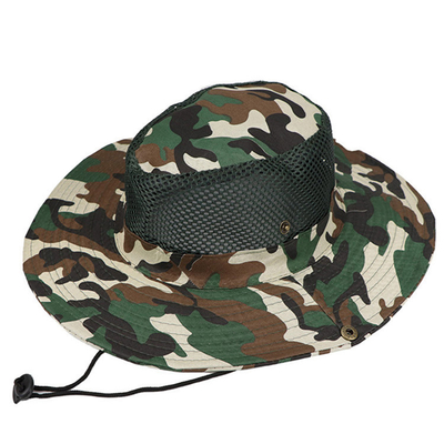 Le chapeau militaire de seau de panneau multi imprimé par Digital camouflent le chapeau de Boonie