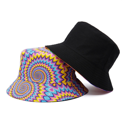 Bord rond de Bucket Hat 60cm de pêcheur d'hommes de femmes de mode