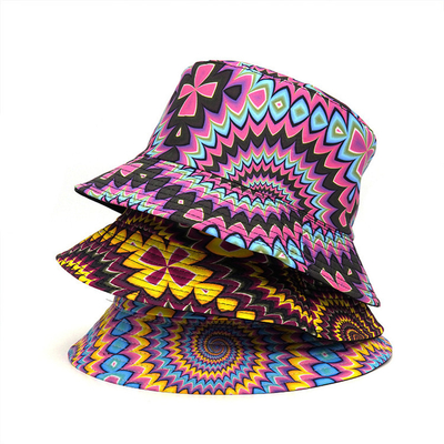 Bord rond de Bucket Hat 60cm de pêcheur d'hommes de femmes de mode