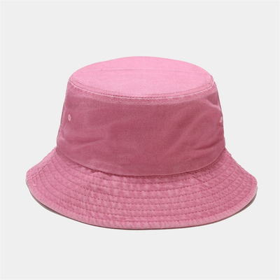 Chapeau simple pliable de denim de coton de Bucket Hat Washed de pêcheur unisexe pour extérieur