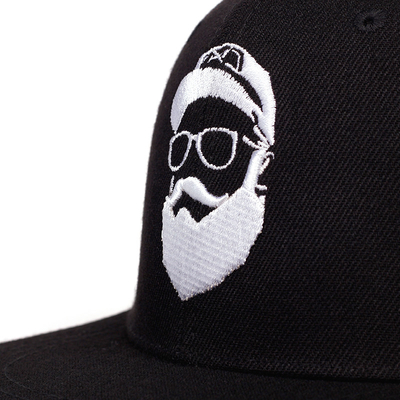Chapeau extérieur Snapback de couleur faite sur commande de sport avec la broderie Logo Adult Size