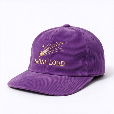 Casquette de baseball réglable à 6 panneaux, légère, environ 100 grammes, fermeture à crochet et boucle, couvre-chef durable et confortable