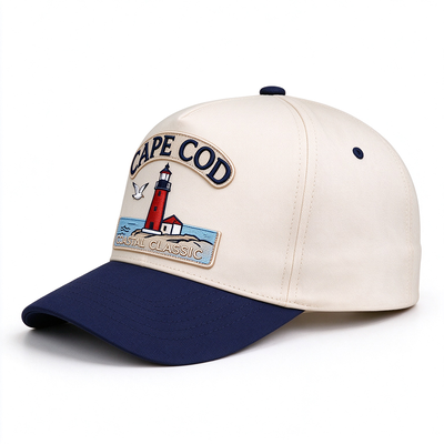 Environ 100 grammes Casquette de baseball à 6 panneaux OEM proposée Taille unique légère respirante design réglable